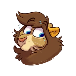 Telegram sticker 😓 Darkmayne -  by OrlandoFox
