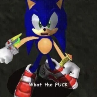 Video sticker 😱 Sonic pics!!