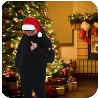 Telegram sticker 🎄 Дрочка кирюши