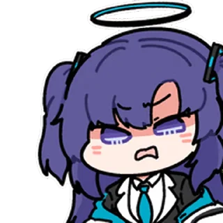 Video sticker 😡 千年 PNG vol.1 @tsugumi42