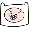 Video sticker 😁 Adventure Time @Tg...