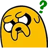 Sticker 🤔 Adventure Time @TgEmojis