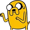 Sticker 🐶 Adventure Time @TgEmojis