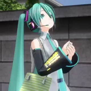 Video sticker 💤 - ᗷY @ahMshY 𓉮 . Hatsune Miku