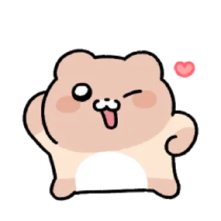 Video sticker 😀 여름 와플곰!