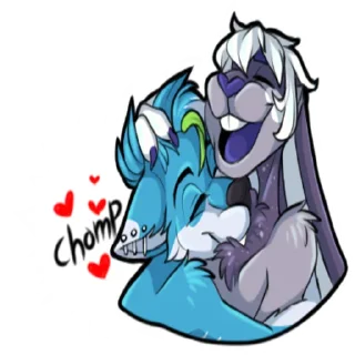 Telegram sticker 😜 Spark n friends! @langrenge