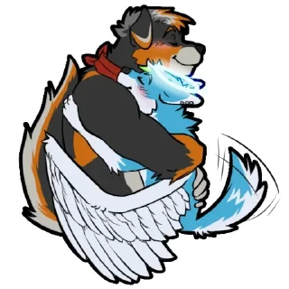 Telegram sticker 💖 Spark n friends! @langrenge