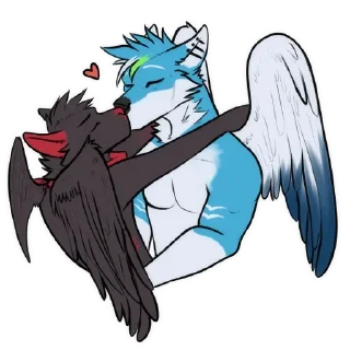 Telegram sticker 💋 Spark n friends! @langrenge