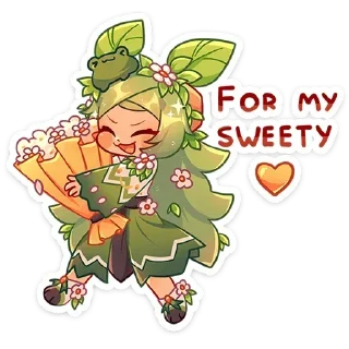 Telegram stiker 🌷 Лиф @stickersvvk