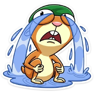 Telegram sticker 😭 Оливер :: @TgSticker