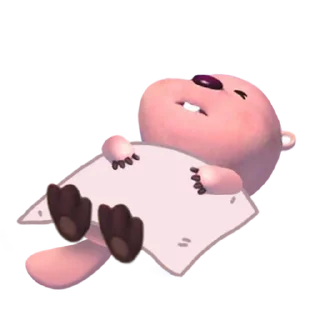 Telegram sticker ⭐ 잔망 루피 7 @moe_sticker_bot