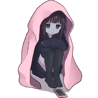 Telegram sticker 😶 Куруми-чан 20 @Nyasticks