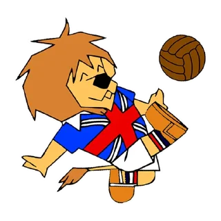Telegram sticker ⚽️ World Cup Willie