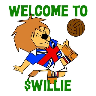 Sticker ⚽️ World Cup Willie