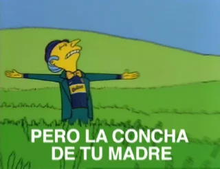 Телеграм стикер 💙 BocaJuniorsMeme