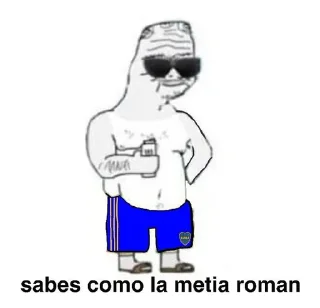 Телеграм стикер 💙 BocaJuniorsMeme