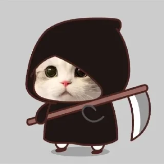 Telegram sticker 🤔 Meowy Meow Meow [ @SaberXRobot ] :: @fStikBot