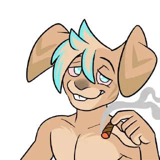 Telegram sticker 🚬 Puff Animals — @stckrRobot