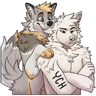 Telegram sticker 🦷 FletchTheDog