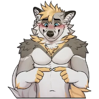 Telegram sticker 👉 FletchTheDog