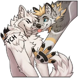 Sticker 🤗 FletchTheDog