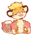 Telegram sticker 😝 TherrisPaws