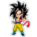 Video sticker ✋ Chibi Dragon Ball - S4T.tv