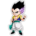 Telegram sticker 👆 Chibi Dragon Ball - S4T.tv