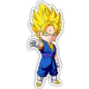 Telegram sticker 🌟 Chibi Dragon Ball - S4T.tv