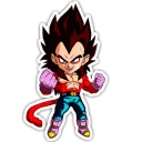 Video sticker ✊ Chibi Dragon Ball - S4T.tv