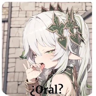 Sticker 🔳 Nahida
