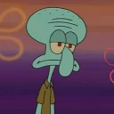 Video sticker 😐 - Squidward - by: @Amirreza_nk