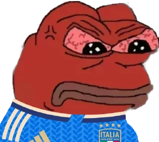 Telegram sticker 😡 Italy World Cup 2026 by 🇮🇹[ @PepeAlireza ]🏆️