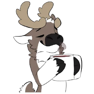 Sticker ☕️ Jake's deer pack
