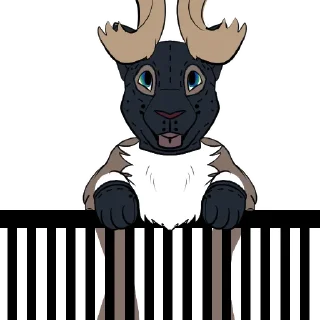 Telegram sticker 🐶 Jake's deer pack