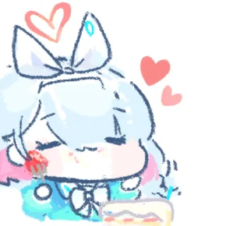 Sticker 😂 블루아카콘