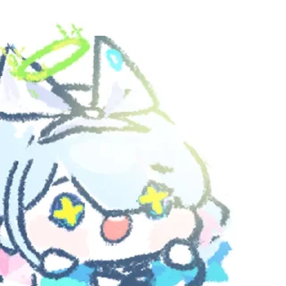 Telegram sticker 😁 블루아카콘