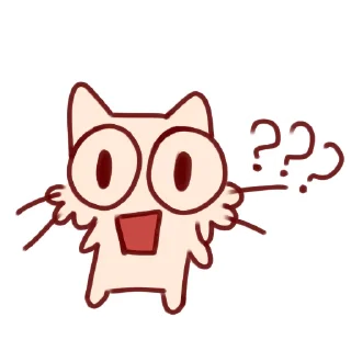 Telegram stiker 😟 Стики для котиков by @kutenokel