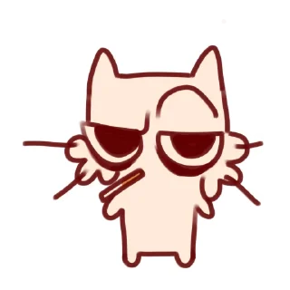 Telegram stiker 🤔 Стики для котиков by @kutenokel