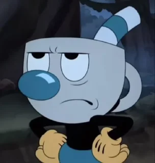 Video sticker 😠 Mugman my beloved :: @fStikBot