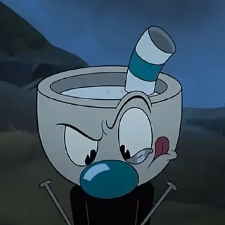 Video sticker 🧐 Mugman my beloved :: @fStikBot