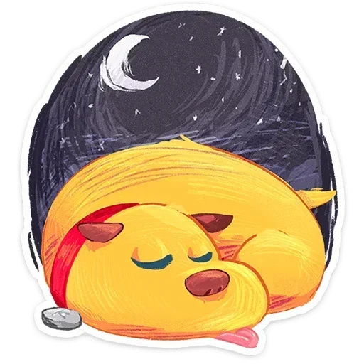Sticker 😴 Карандашик | @Premium_Stikers