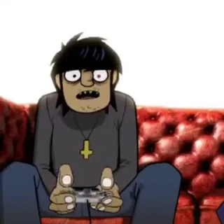 Sticker 😠 Gorillaz @this_is_sticker_party