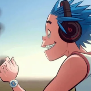 Video sticker 🏃‍♂️ Gorillaz @this_is_sticker_party