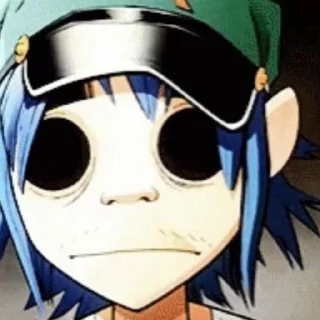 Video sticker 🫥 Gorillaz @this_is_sticker_party