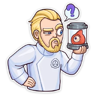 Sticker 🤨 SCP Foundation | ARTSCP