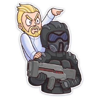 Telegram sticker 😠 SCP Foundation | ARTSCP