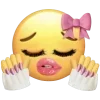 Video sticker 💅 she ➜ @emoji1