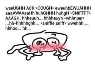 Telegram sticker 😭 я люблю твою маму :: @fStikBot