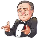 Телеграм стикер 👈 Don Corleone